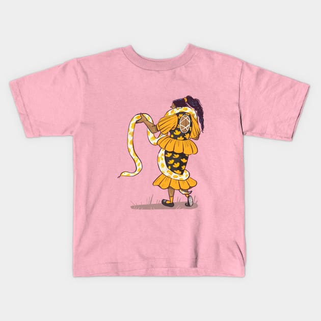 Nature's accessory Kids T-Shirt by Annada Menon